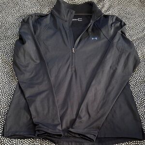 Under Armour Midnight Black Half-Zip Top